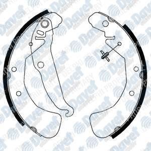 DELPHI LS1829 Arka Fren Balatasi Pabuclu Astra F 91-98 - Astra G 98-05 Astra H 04-> Combo 01-> Vectra B-Zafira A Ince Tip 230×42mm